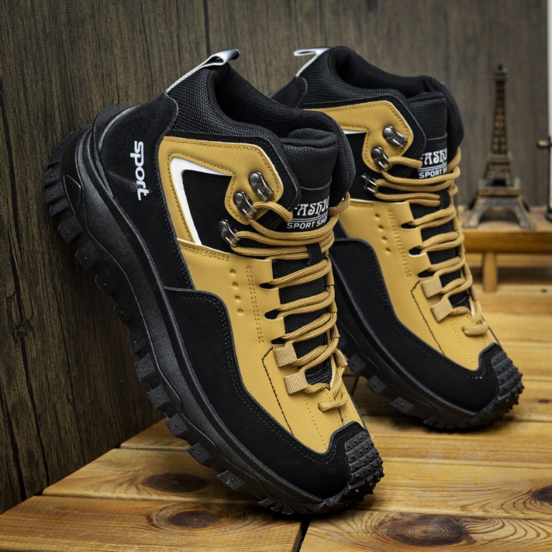 Size 48 Men Sneakers Fashion L - Leather Work Fabric ulasan dan harga