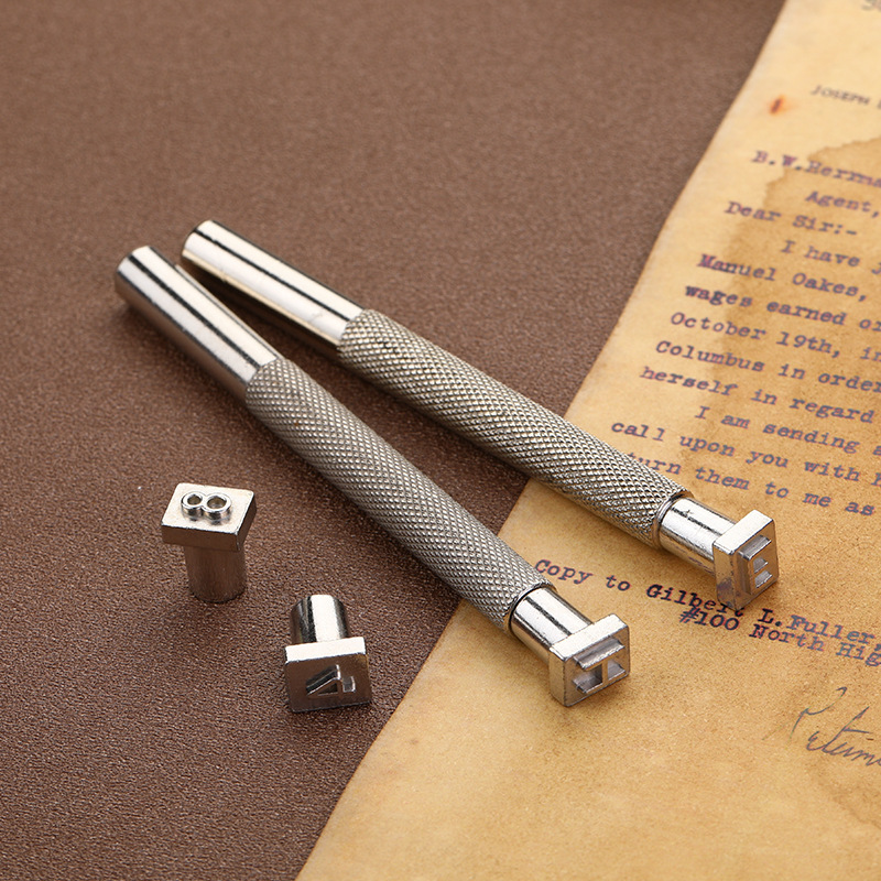 Leather Hand Stamping Stick Ma - Leatherwork Embossing ulasan dan harga