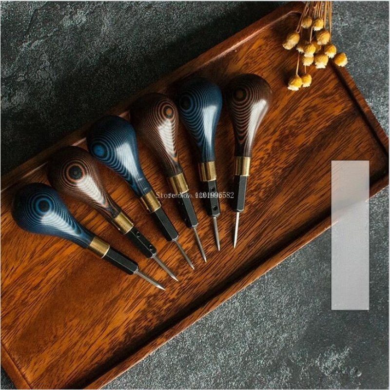 Awl Needle Replaceable Leather - Leatherwork Needles ulasan dan harga