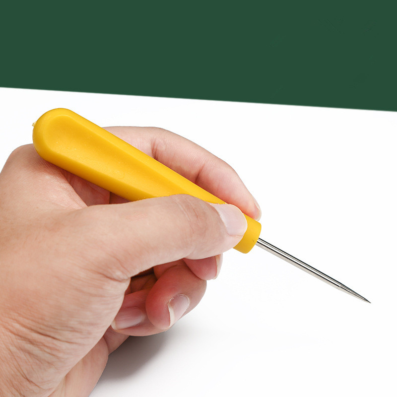 Leather Plastic Handle Awl Too - Leatherwork Needles ulasan dan harga
