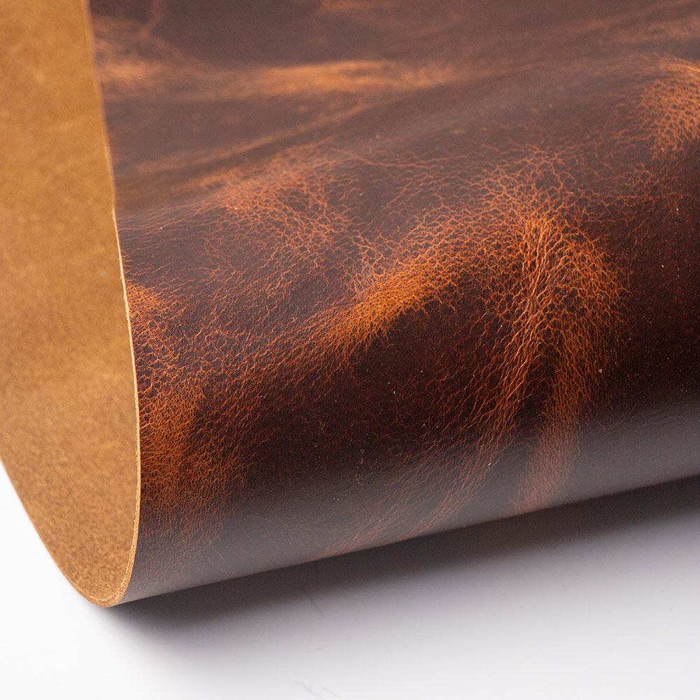 Cowhide Cow Leather Thick Genu - Veg Tan Leather Hide ulasan dan harga