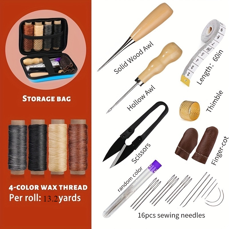 [Leather Working Kit] Leather  - Leatherwork Needles ulasan dan harga