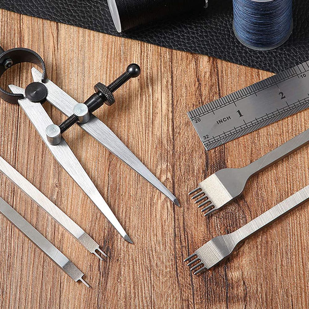 Leather Chisel Set, Prong Diam - Wing Divider Stitch ulasan dan harga