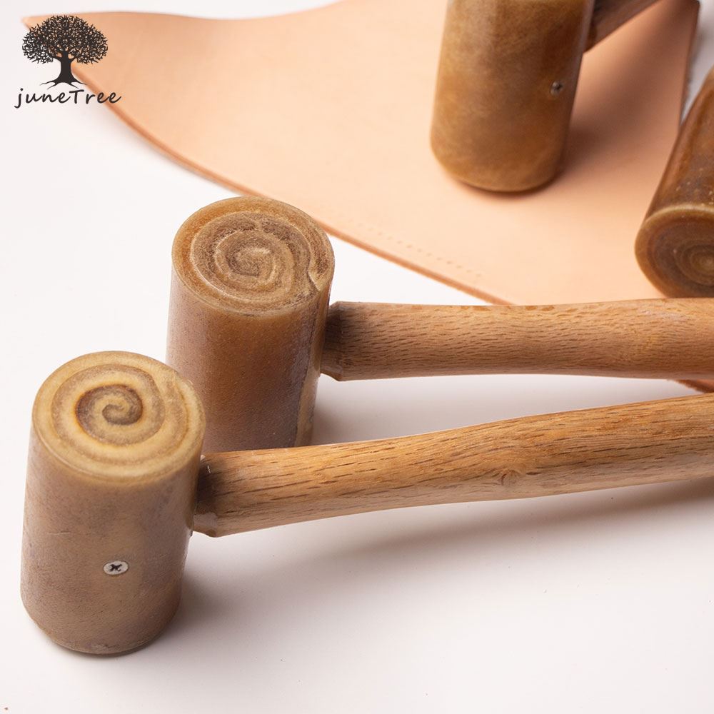 Junetree Raw Cowhide Mallet Le - Mallet Rawhide Craft ulasan dan harga