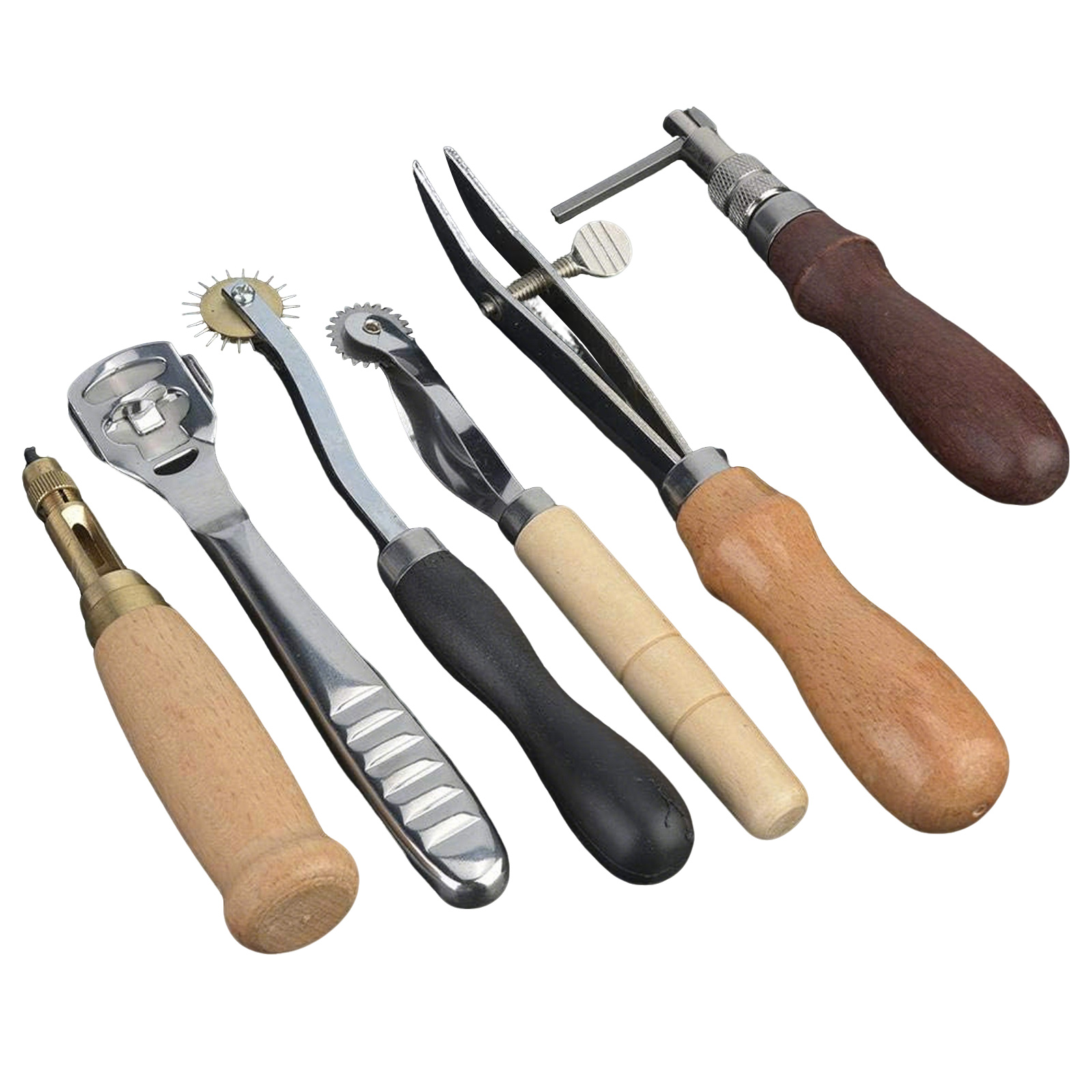 Leather Tools, 19 Pcs Leather  - Leatherworking Equipment ulasan dan harga
