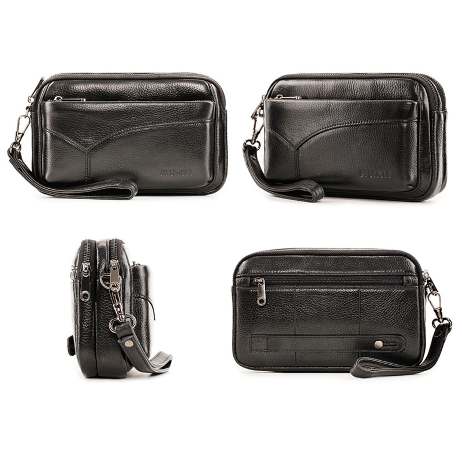 Men's Genuine Leather Fashion  - Leatherwork Letters ulasan dan harga