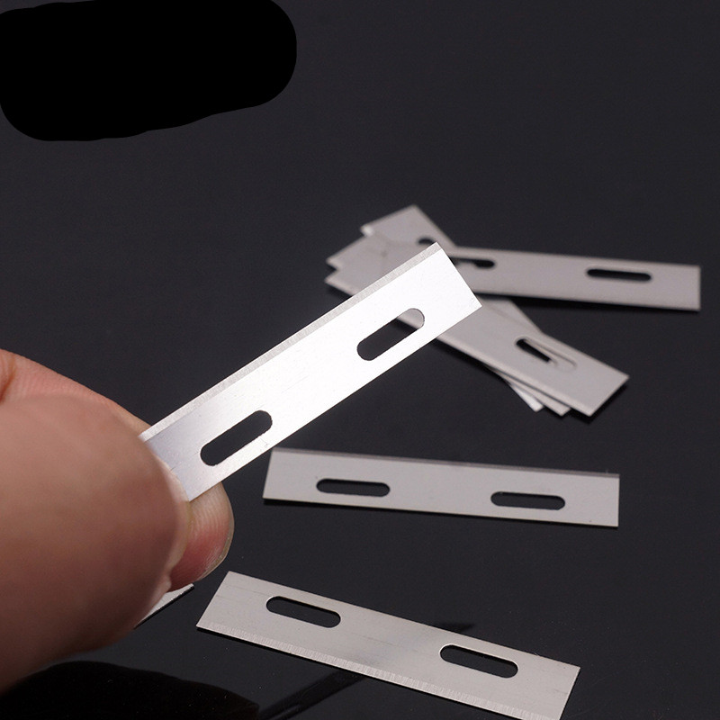 3/10Pcs Stainless Steel Replac - Skiver Leather Thin ulasan dan harga