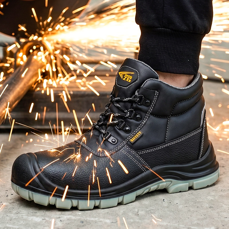 S3 Standard Work Safety Shoes  - Leather Work Fabric ulasan dan harga