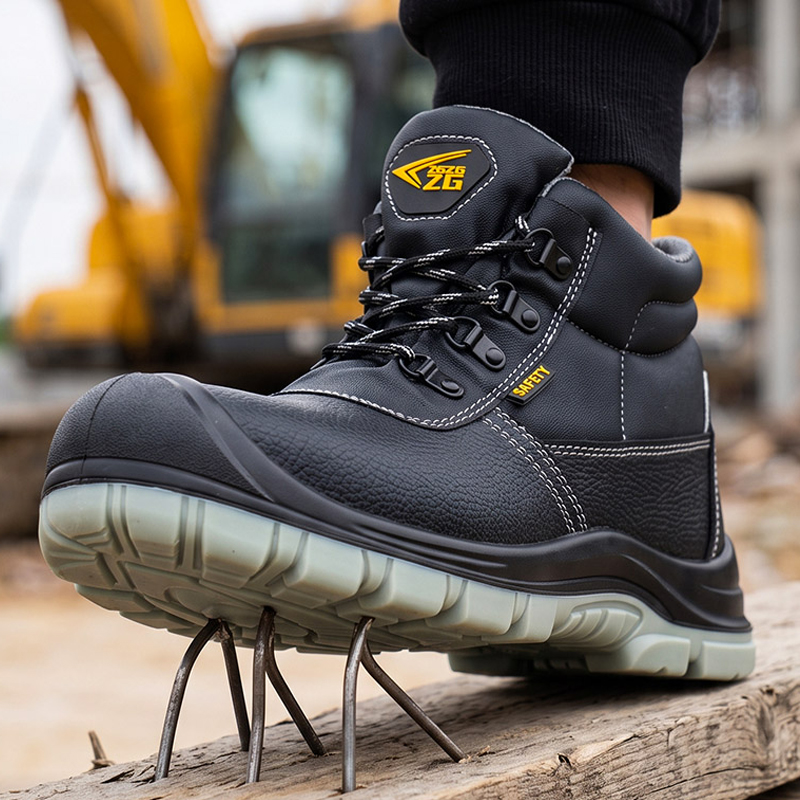 S3 Standard Work Safety Shoes  - Leather Work Fabric ulasan dan harga
