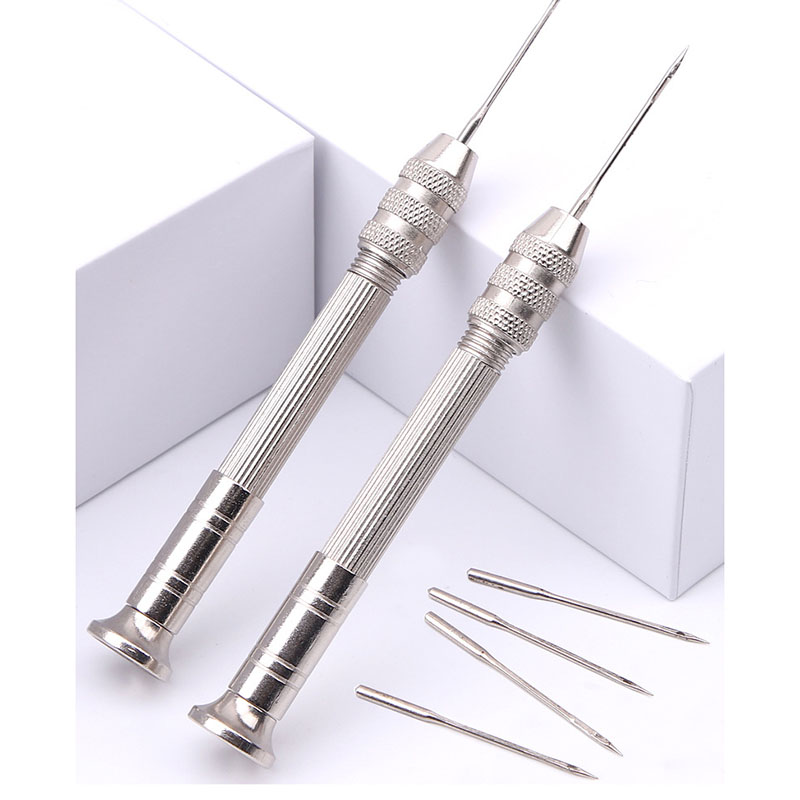Leather Sewing Awl Set Replace - Leatherwork Needles ulasan dan harga
