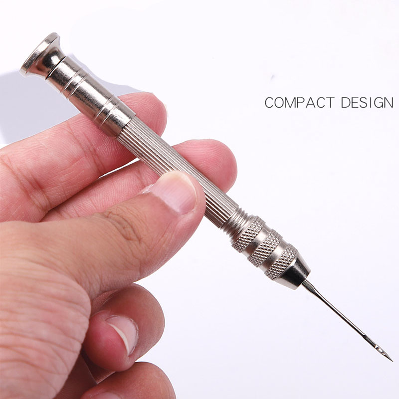 Leather Sewing Awl Set Replace - Leatherwork Needles ulasan dan harga