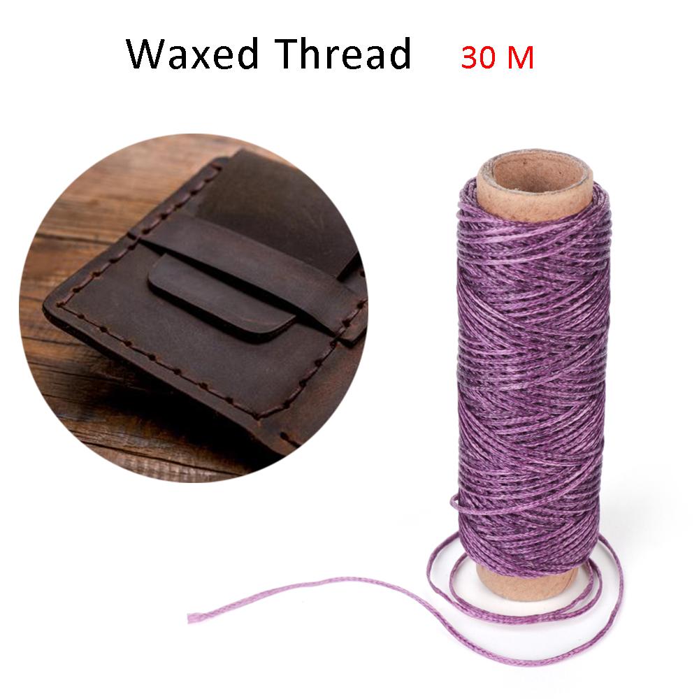 30m/roll Waxed Thread Cotton C - Leatherworking Equipment ulasan dan harga