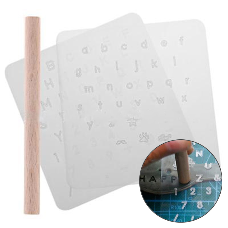 3 Piece Set Craft Leather Stam - Leatherwork Embossing ulasan dan harga