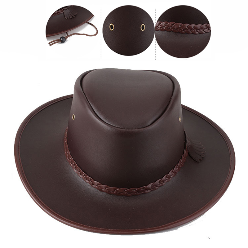 Karl Heisenberg Cosplay Costum - Leather Work Hat ulasan dan harga